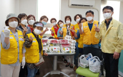 행주동, 추석맞이 이웃돕기 후원물품 전달