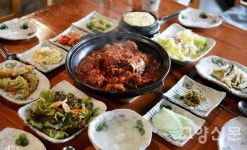일산에서 맛보는 동인동 매운찜갈비 들안길