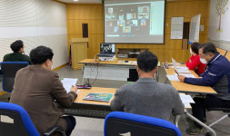 화전동 주민자치위원회, 비대면 영상회의 가져