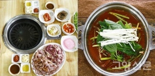  숯불향 품은 담백한 오리 본일산오리구이