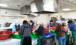 식사동, 맛있는 김장 전달합니다