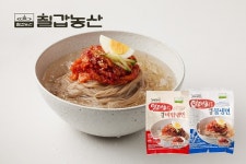 칠갑농산 명태회냉면 출시, 여름 면시장 공략