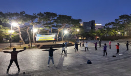 정발산공원에서 생활체육 함께해요