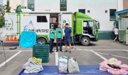 화정2동, 찾아가는 이동세탁 봉사해