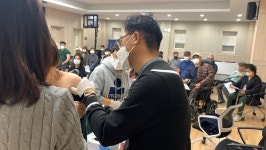 다함봉사단이 주민 건강 챙겨요