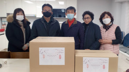 화전동, 설맞이 경로당 안부 방문해