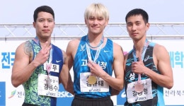 고양시청 육상팀, 메달 7개 획득