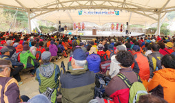 벽제농협 산악회, 안전이 우선입니다