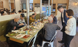 백석1동, 어르신들 건강하세요