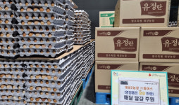 대성2농장, 백석1동에 매월 달걀 후원