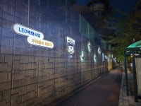 일산동구 풍산중학교 인근에 LED 벽화 조성