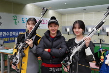 한수중이 배출한 자매 사격선수... 국가대표 활약 기대해 주세요