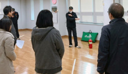마두1동 장항119안전센터와 합동소방훈련