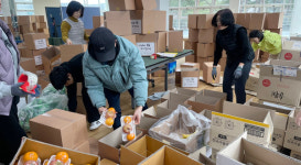 원흥종합사회복지관 주민과 함께 설맞이 행사 훈훈