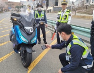 일산동부서, 봄철 도로 안전활동 실시
