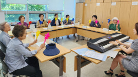 대화노인종합복지관  음악으로 노인우울예방상담
