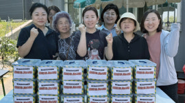 가좌동, 저소득 노인 20가구에 물김치 나눔