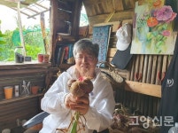 쿠바식 틀밭농법으로 채소정원 가꿔