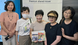 문촌9종합사회복지관  동아리 필, 그림 전시