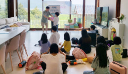 건보 고양일산지사,  삼송지역 아동센터 캠프에 물품 전달