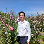 무궁화꽃공원에서  어르신들과 흥 나눠