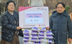 흥창사, 성사1동에 이웃돕기 쌀기부