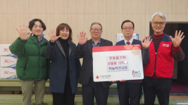 하늘비전교회,  행신1동에 식료품 기부