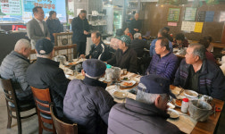 정발산동, 어르신들에 따뜻한 삼계탕 제공