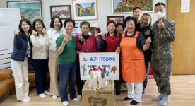 화전동·육군1750부대 어버이날 맞이 경로당 방문