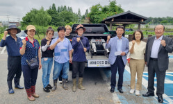 원당농협, 주교동 방역활동 지원