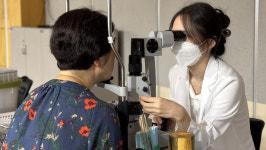 고양시향동종합사회복지관, 실로암안과병원과 무료안과검진