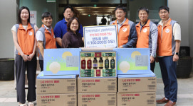 한국전력공사 고양전력지사,  추석맞이 후원물품 전달