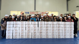 가좌동, 홀몸어르신 가구와  경로당에 김장 담가 드려