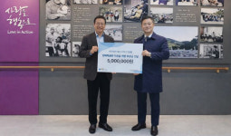 사)에스디워크 동행, 장애예술인 위한 문화 지원 후원금 전달