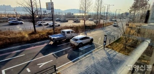 덕은지구 자유로 광역버스 정류소 신설 환영