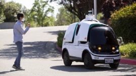 뉴로, 자율주행 배송 로봇으로 코로나19용 의료용품 배송 개시