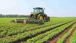 中 헤이룽장 농장, 잡초제거 로봇 도입 운영