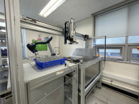 한국섬유기계융합연구원, 섬유시험 자동화 제조로봇 공정모델 실증