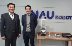 손웅희 한국로봇산업진흥원장, 인천 로봇기업 방문