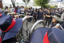 [갑을오토텍 물리력 동원 수순 밟나?] 파업농성장 전기·지하수 공급 끊겠다