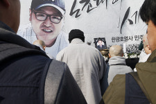 고 한광호 유성기업지회 조합원 1년 만에 영면