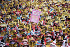 광화문광장·서울역광장 채운 공공부문 비정규직 비정규직 철폐하라