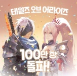 ‘테일즈 오브 어라이즈’ 발매 첫 주 전 세계 누계 판매량 100만 장 돌파!