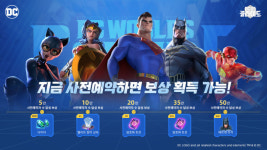 DC 유니버스 모바일 카드 RPG ‘DC 월드 콜라이드’, 사전 등록 시작