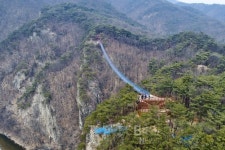 이번 명절에는 국내최장  원주 소금산 출렁다리 갔다가 맛집 가요