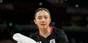 [2020도쿄올림픽] 전지희 탁구 女 단식 8강 진출…장우진은 아쉬운 16강 탈락