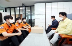 백군기 용인시장, “노고에 먼저 감사, 시민들 불편함 겪지 않도록 최선” 당부...유관기관 등 격려 방문