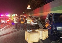 영동고속도로 덕평IC 인근서 2차 사고로 20대 운전자 숨져