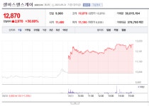 [특징주] 셀바스헬스케어, 상한가 직행…1만원선 뚫고 고공행진