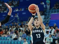 [아시안게임] 한국 여자농구, 대만 누르고 3연승으로 8강 진출